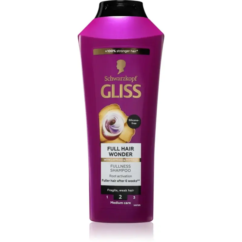 Schwarzkopf Gliss Full Hair Wonder regenerating shampoo for weak hair 400 ml