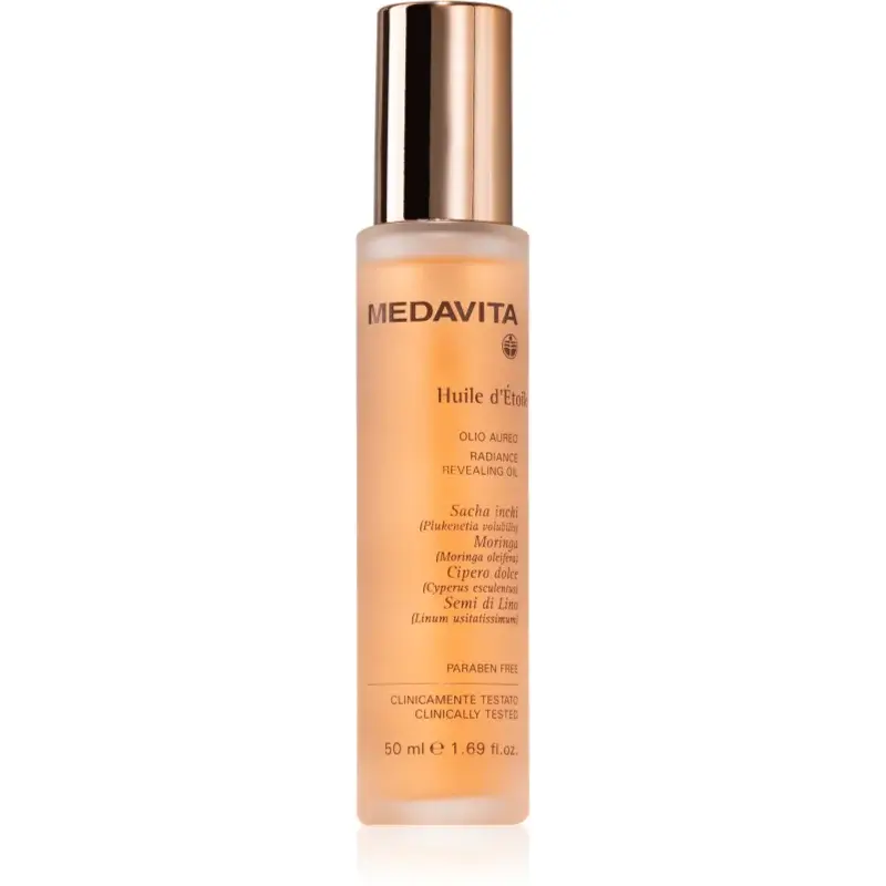 Medavita Huile d'Étolle Radiance Revealing Oil nourishing oil for shiny and soft hair 50 ml