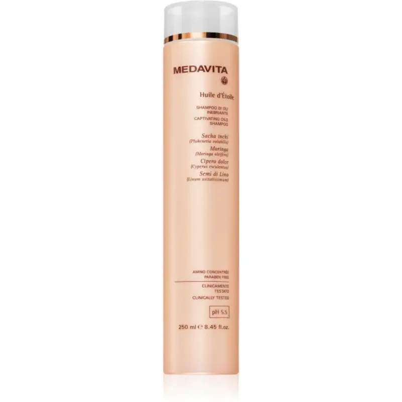 Medavita Huile d'Étolle Captivating Oils Shampoo nourishing shampoo for shiny and soft hair 250 ml