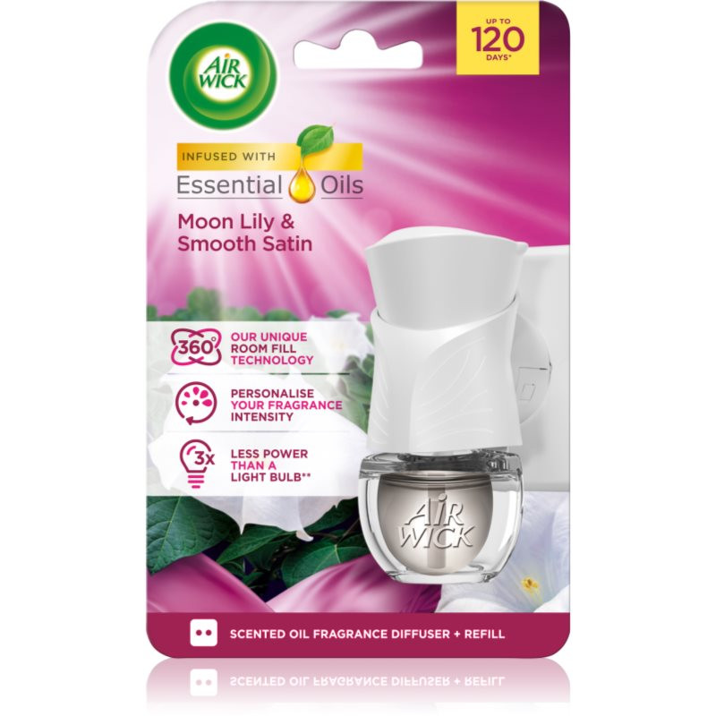 Air Wick Moon Lily & Smooth Satin Electric electric air freshener with refill 19 ml