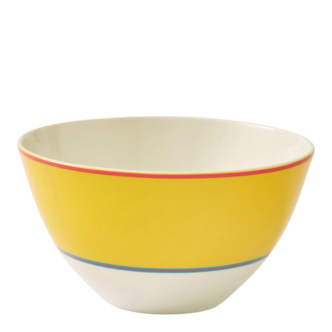 Set of 4 Kit Kemp Calypson Yellow Bowls 15.3cm