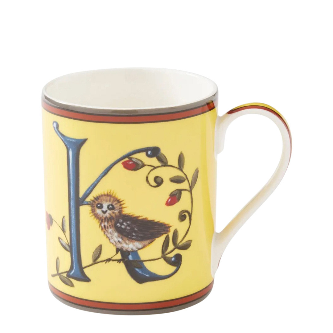 Kit Kemp Alphabet Mug - K