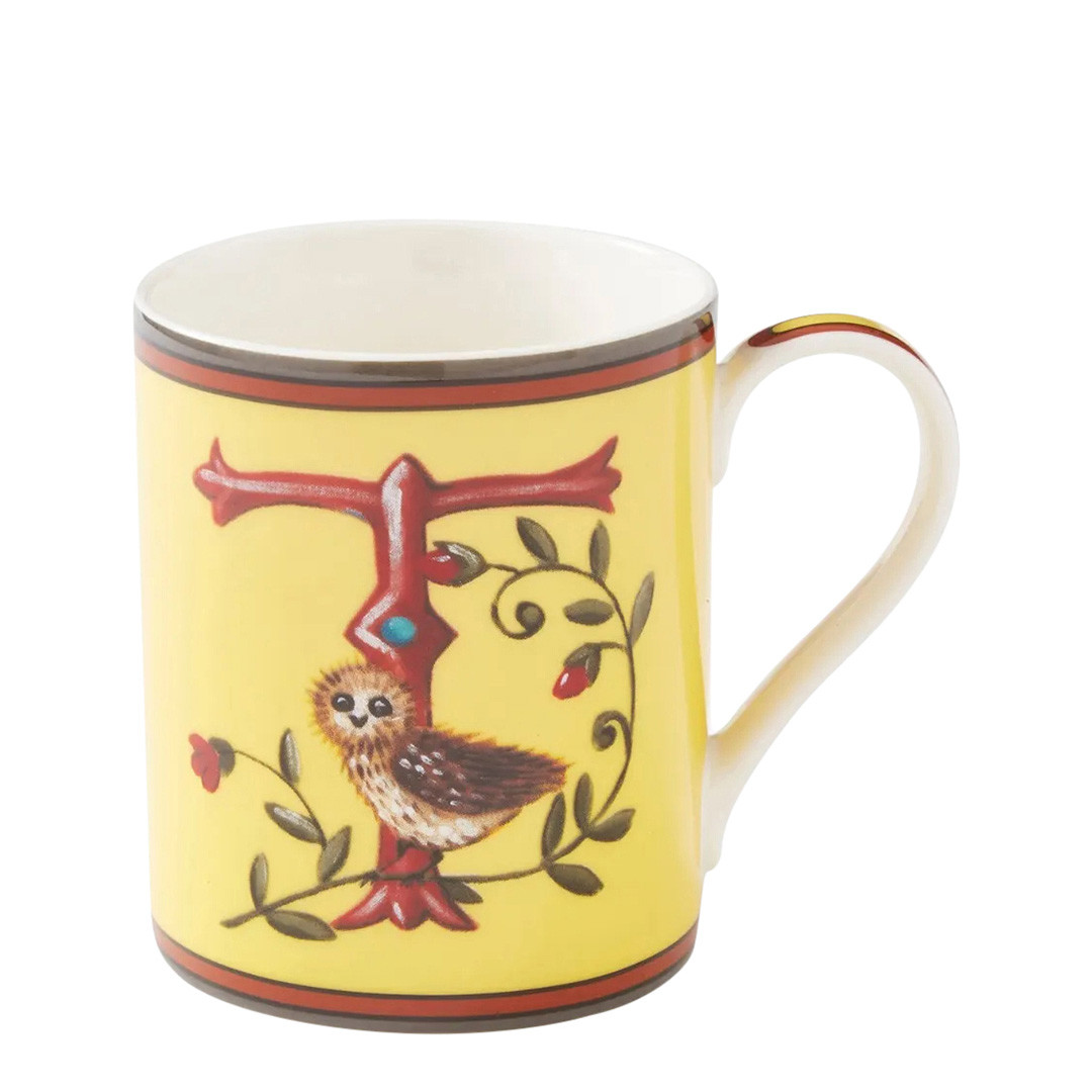 Kit Kemp Alphabet Mug - T