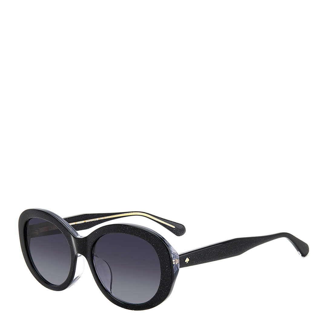 Black Oval Sunglasses 56mm