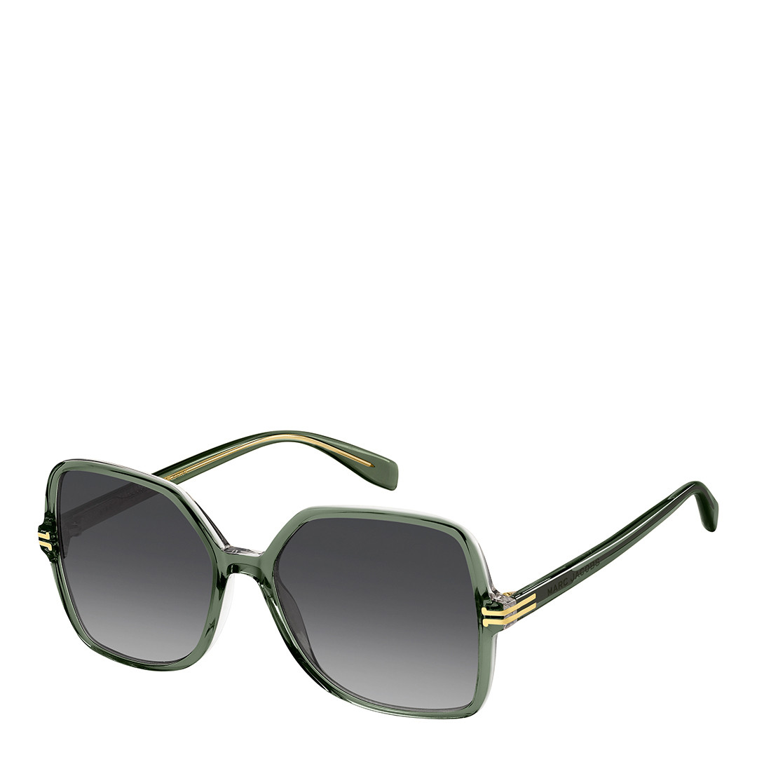 Green Crystal Square Sunglasses 57mm