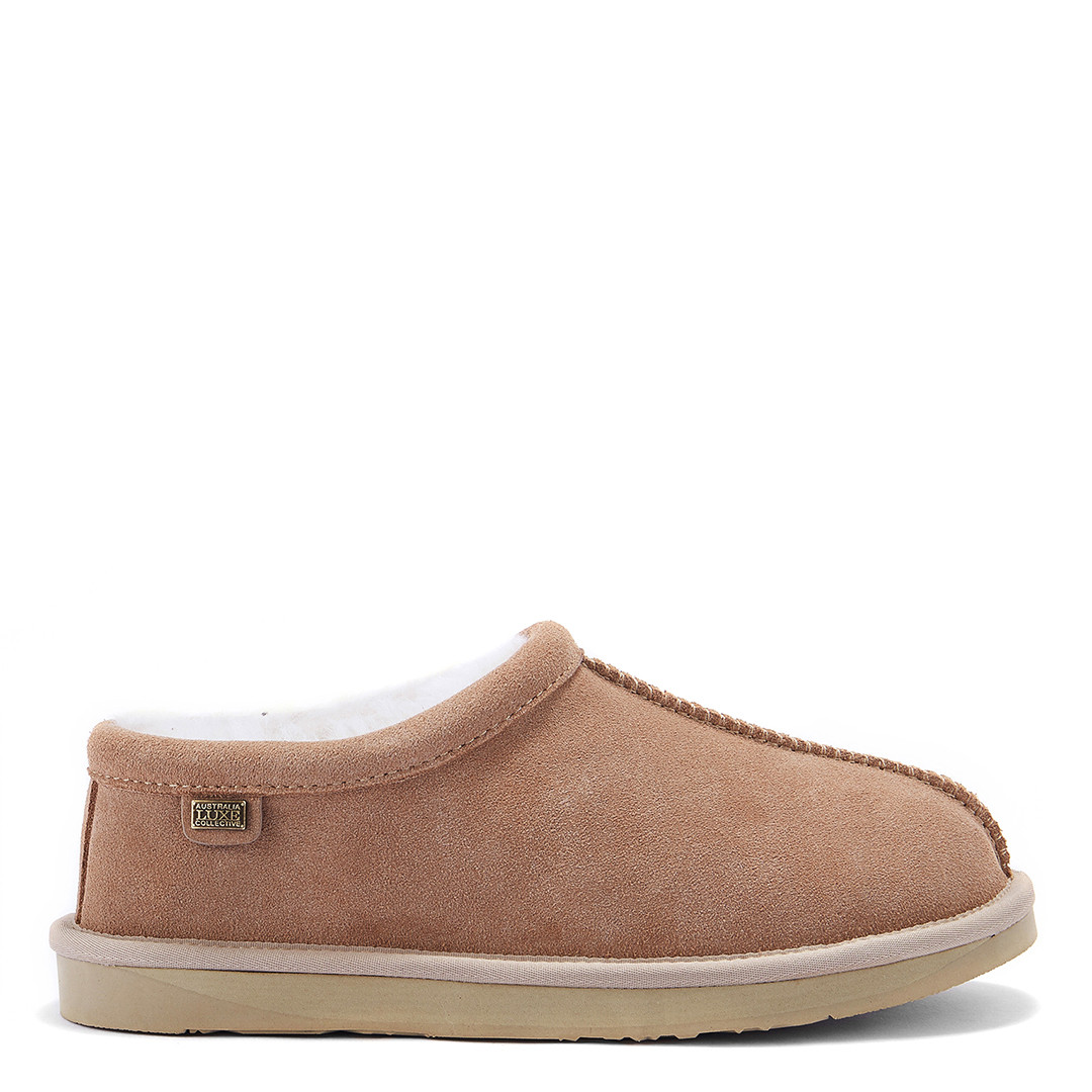 Sand Outback Suede Slippers