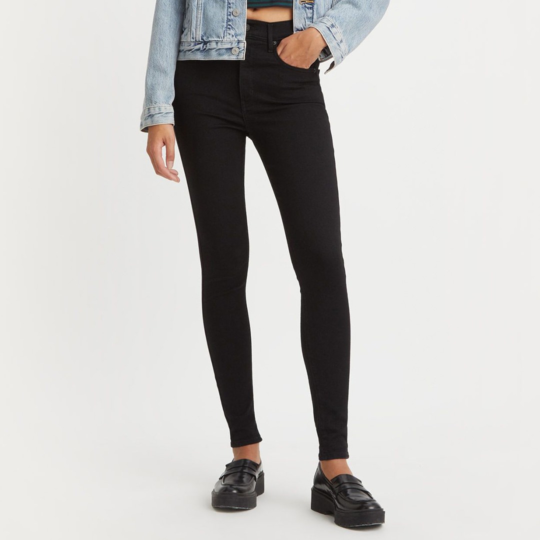 Black Super Skinny Black Celestial Jeans