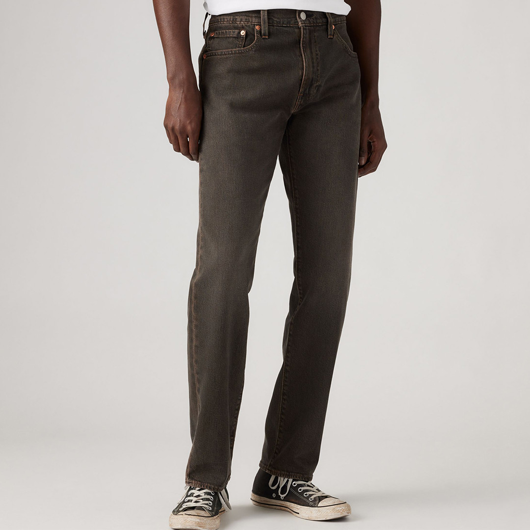 Khaki 502&trade Tapered Leg Jeans