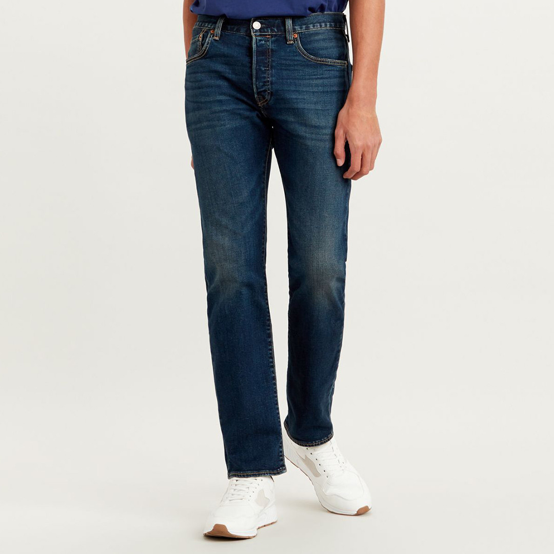 Blue 501® Straight Leg Jeans