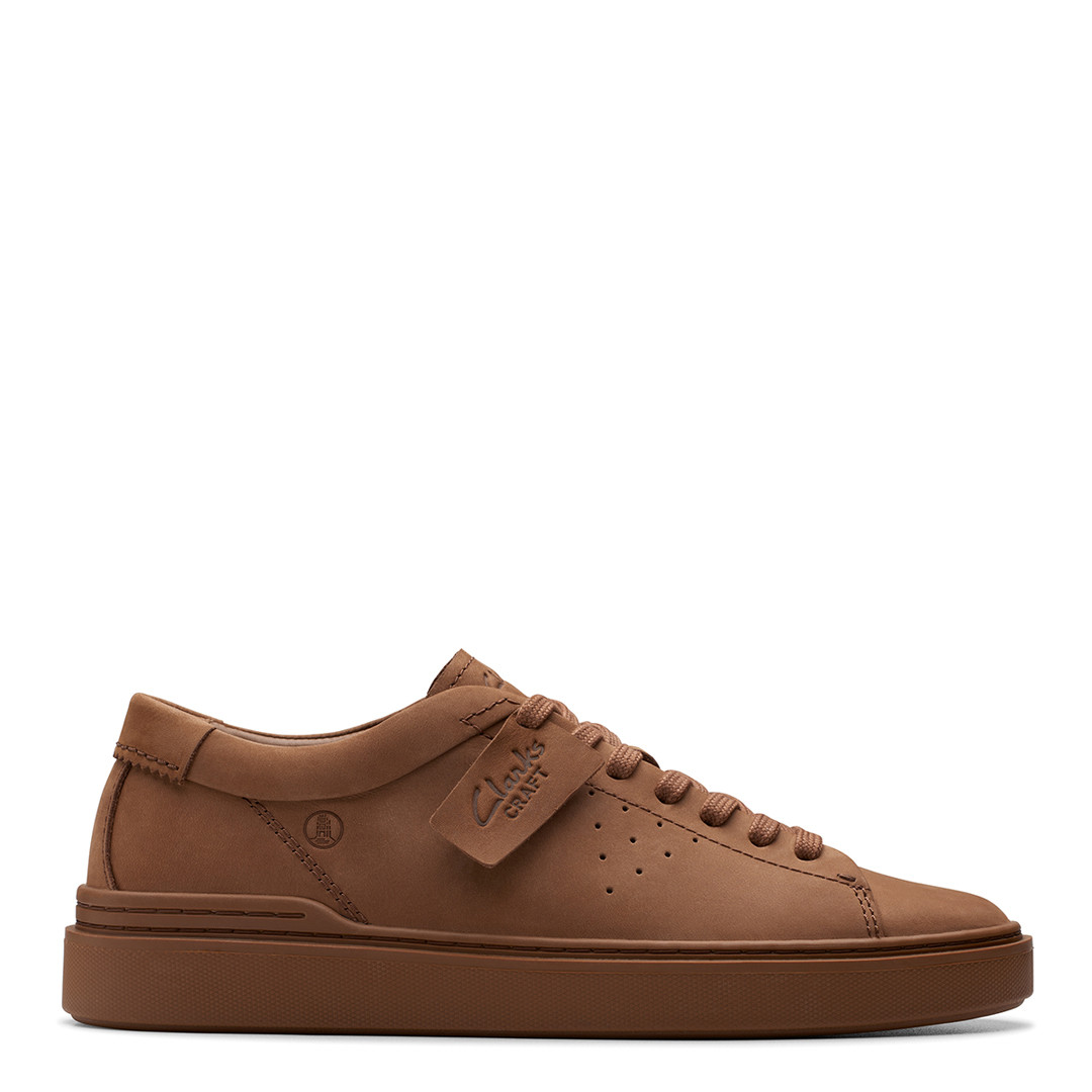 Brown Craft Swift Nubuck Trainers