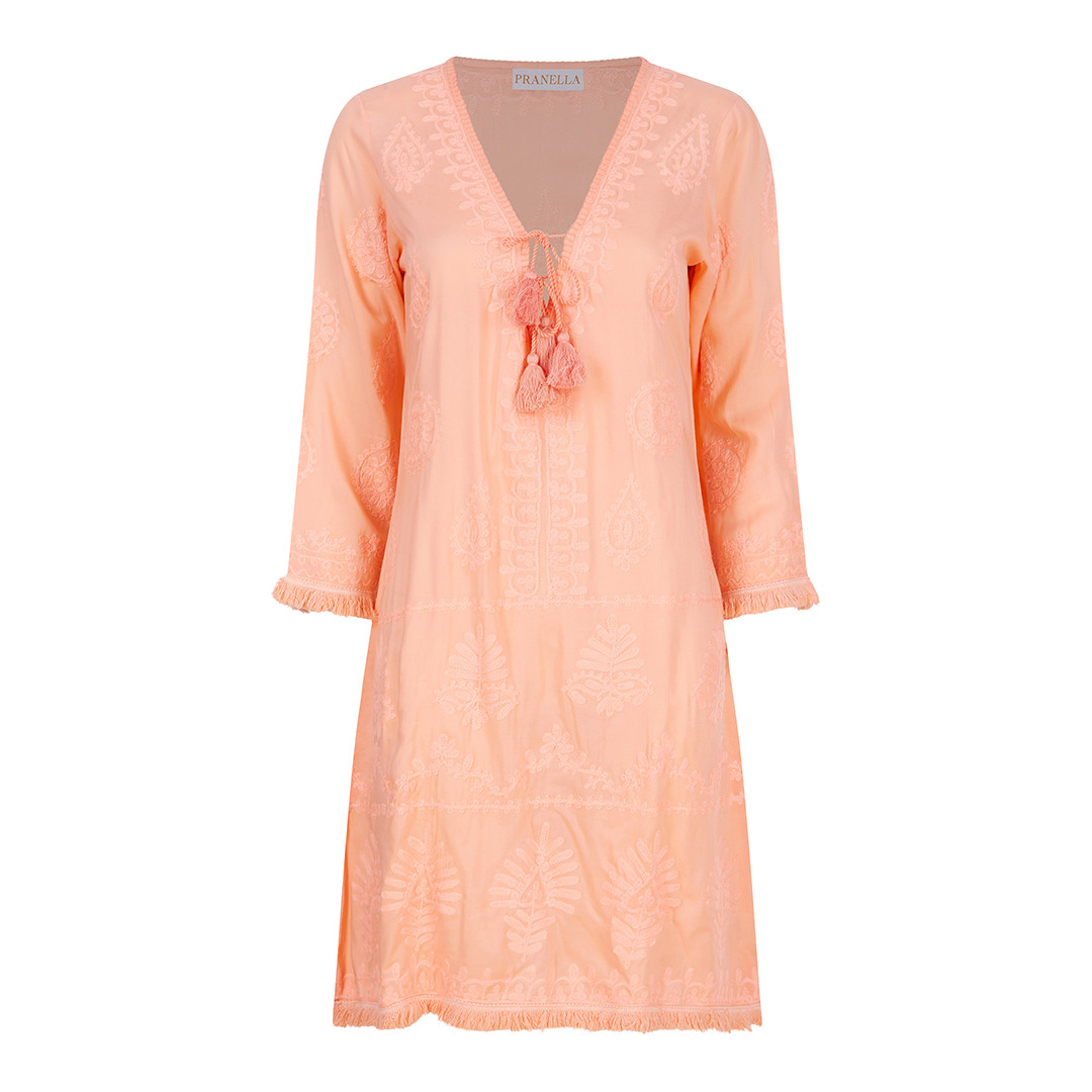 Aggie Dress Peach