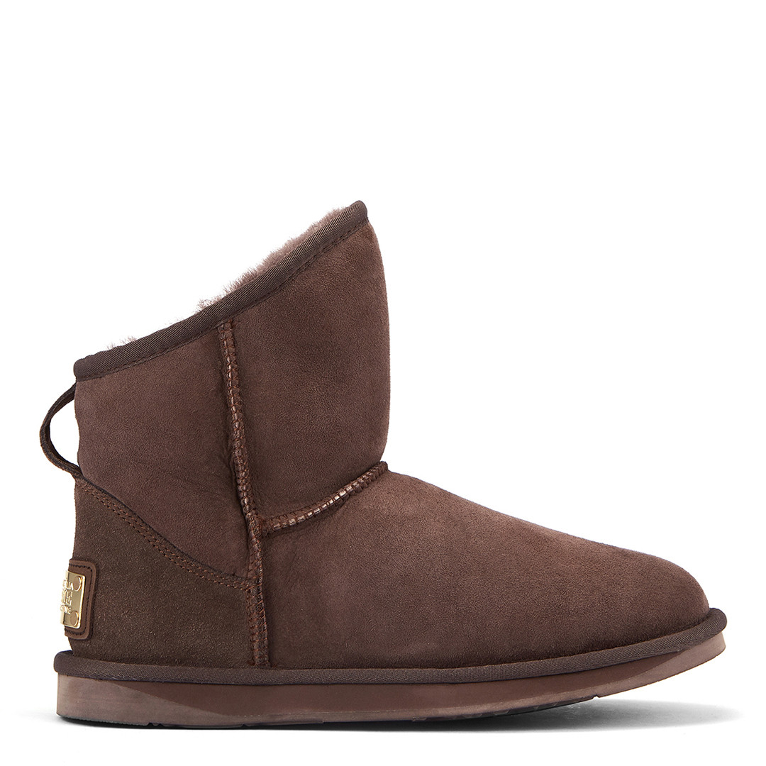 Brown Cosy Xtra Short Sheepskin Boot