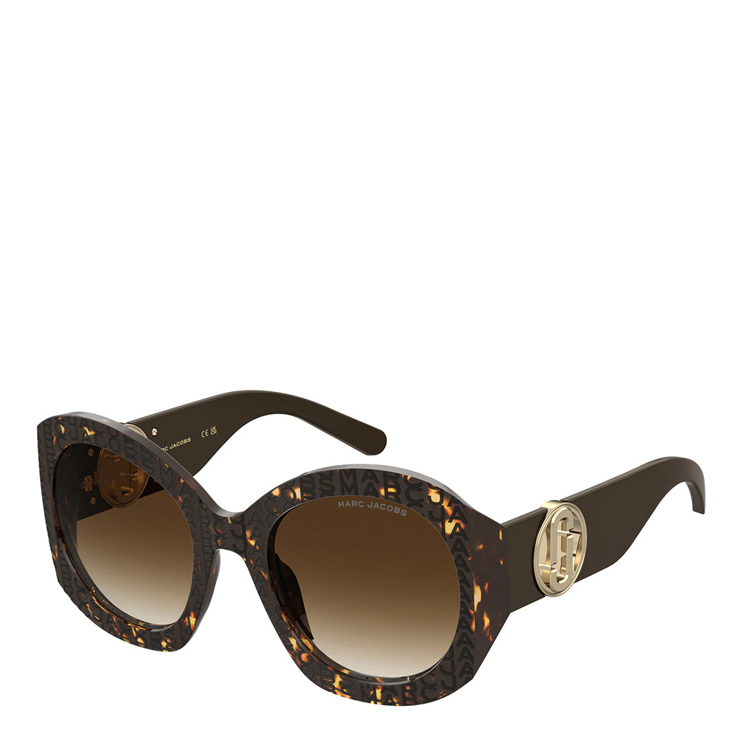 Brown Sqaure Sunglasses 56mm