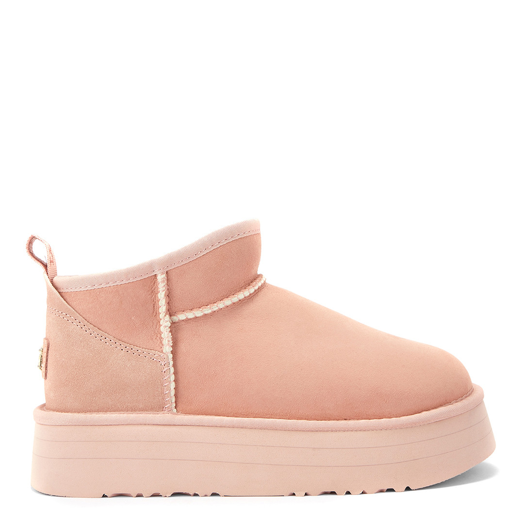 Rose Cosy Ultra Short Sheepskin Boot