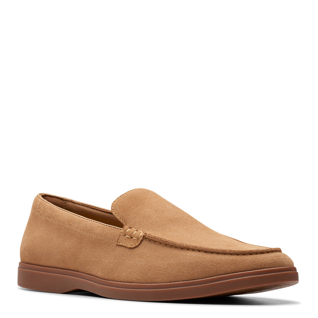 Tan Torford Easy Suede Casual Loafers