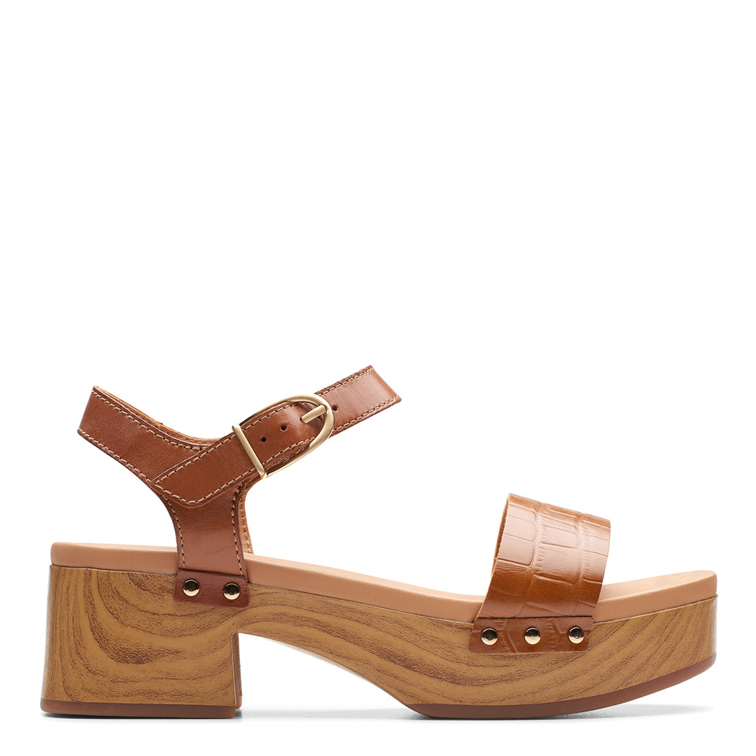 Tan Sivanne Bay Heeled Sandals