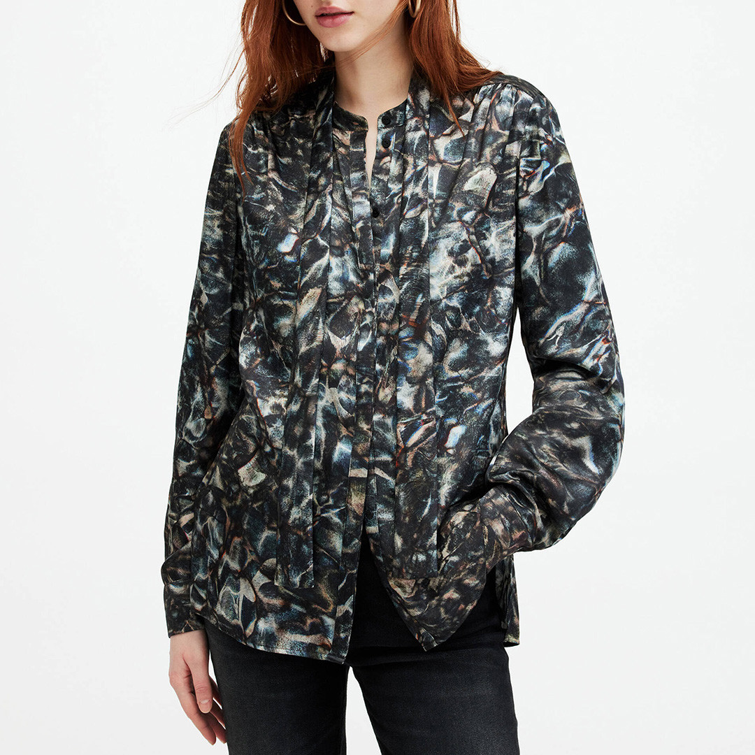 Blue Toni Caladesi Printed Shirt