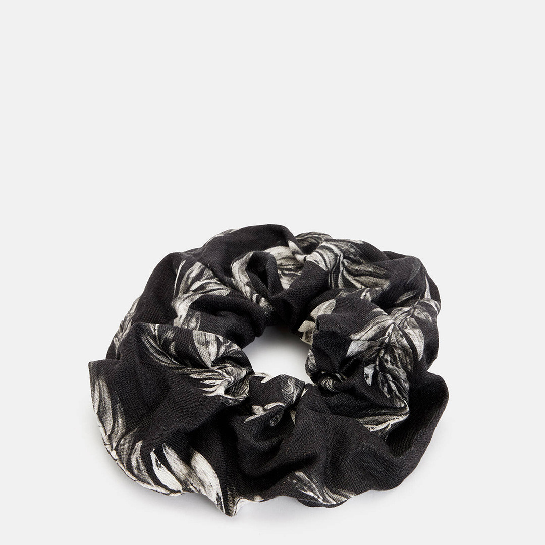 Black Mia Oversized Scrunchie