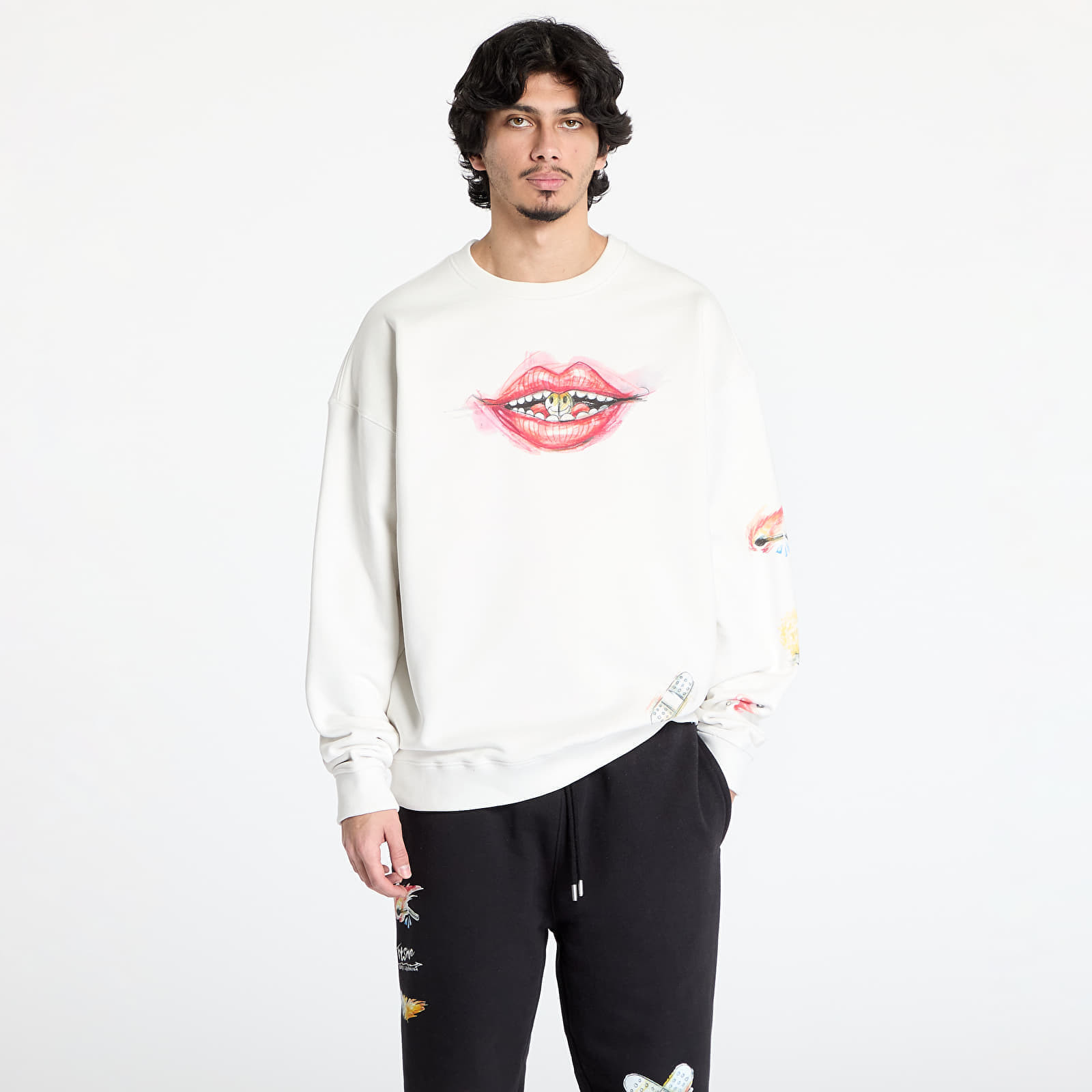 Sweatshirt FTSHP x Kurňavka Crewneck UNISEX Off White M