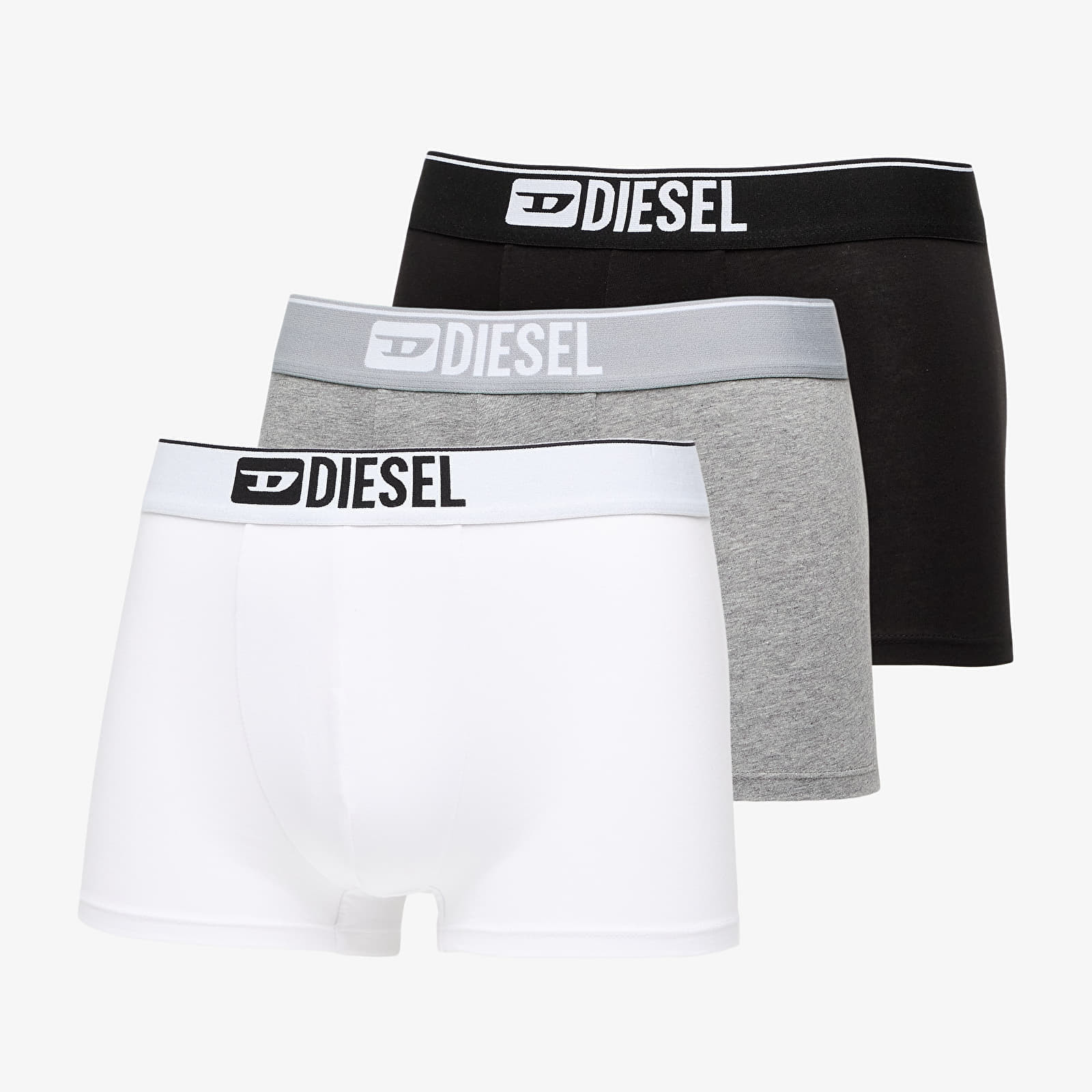 Diesel Umbx-Damienthreepack Boxer-Shorts-Boxer 3-Pack White/ Grey S