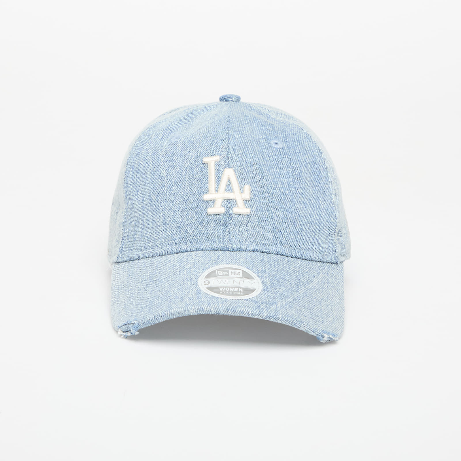 Cap New Era Los Angeles Dodgers 9TWENTY Acid Denim Adjustable Cap Pastel Blue/ White Universal