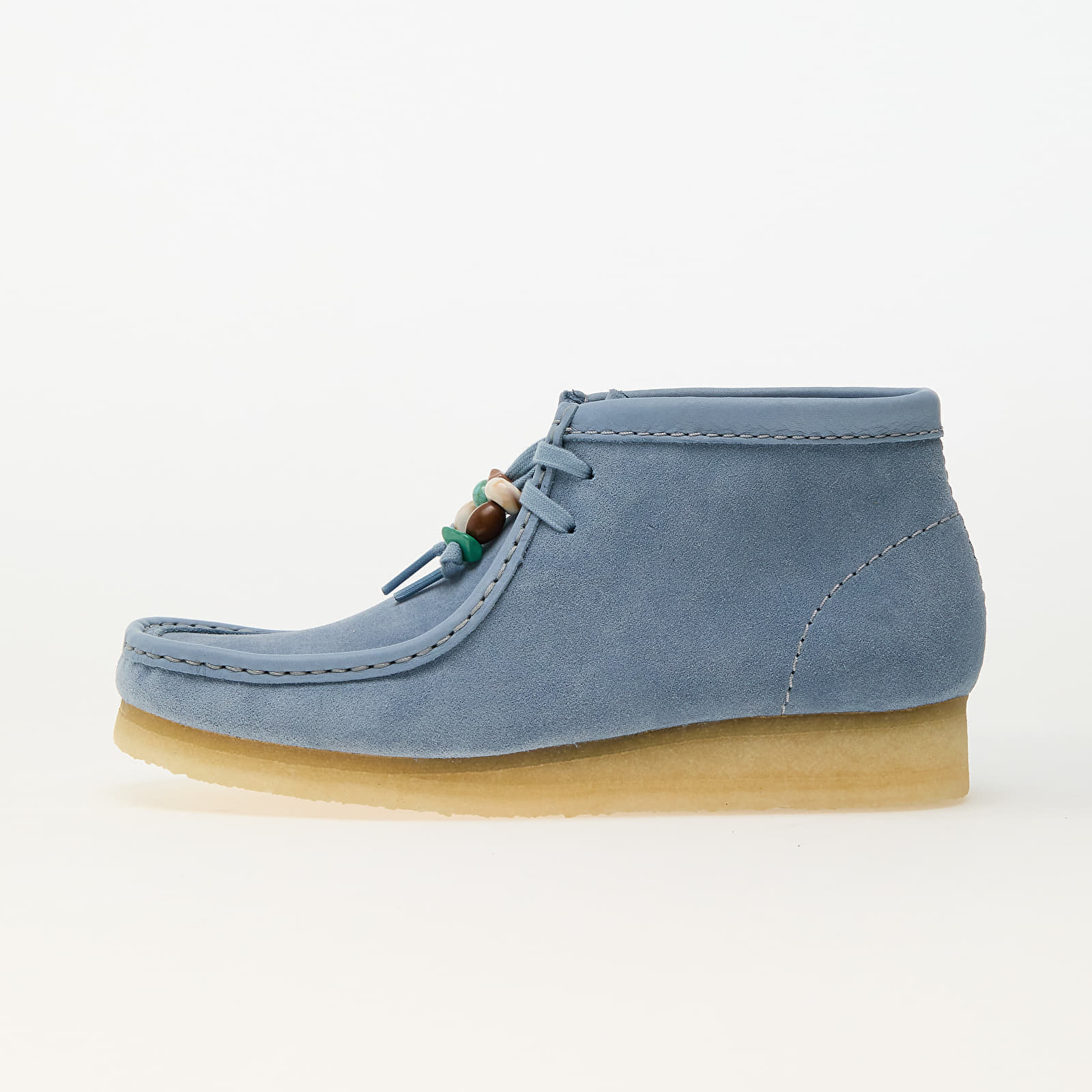 Sneakers Clarks Originals Wallabee Boot Powder Blue Sde UK 4