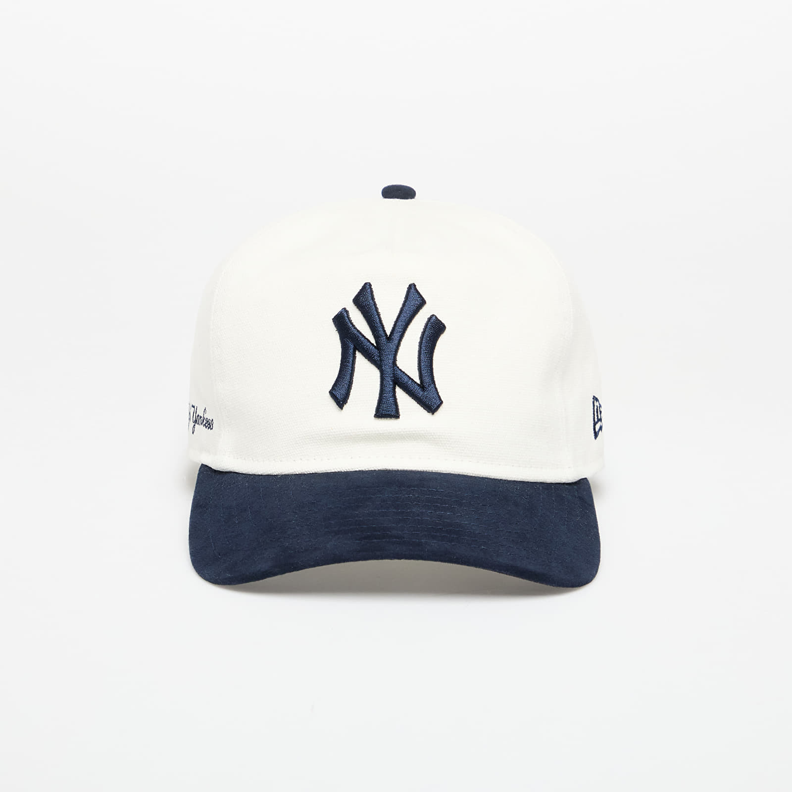 Cap New Era Script New York Yankees Snapback Cap Ivory/ Navy Universal