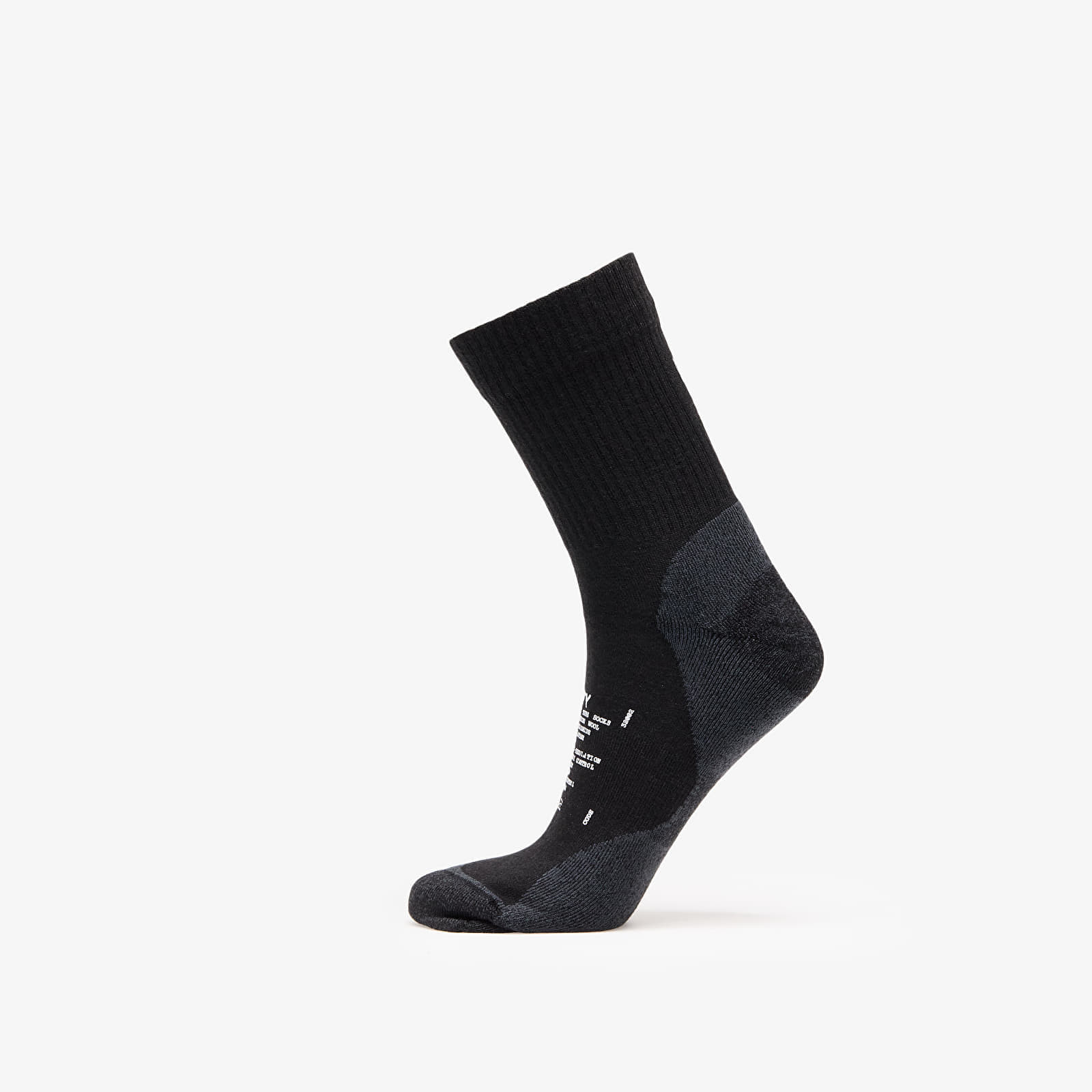 Satisfy Merino Nylon Tube Socks Black 43-46