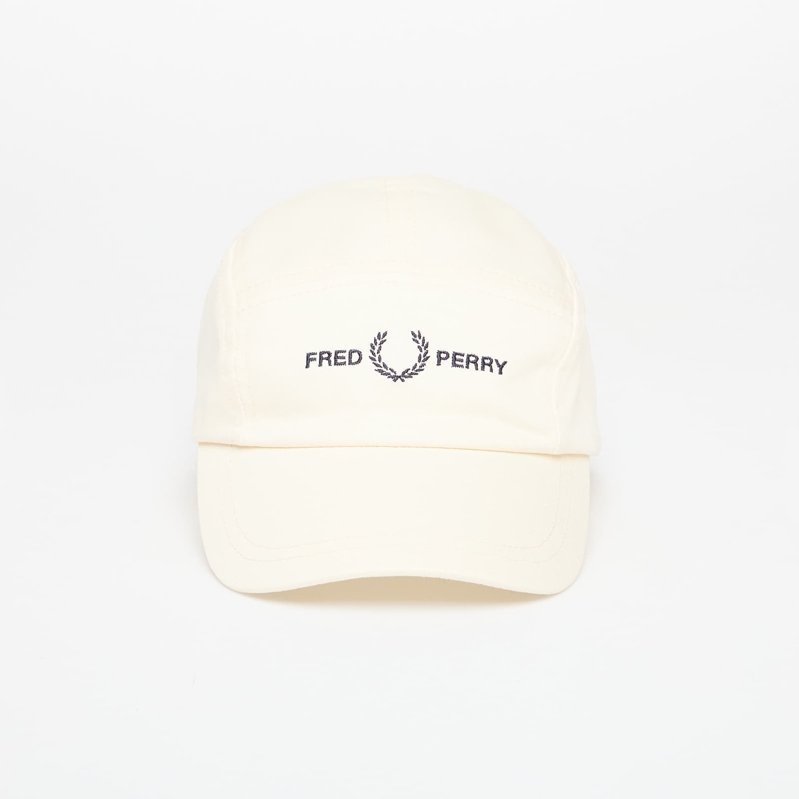 Cap FRED PERRY 5 Panel Flp Twill Cap Ecru Universal