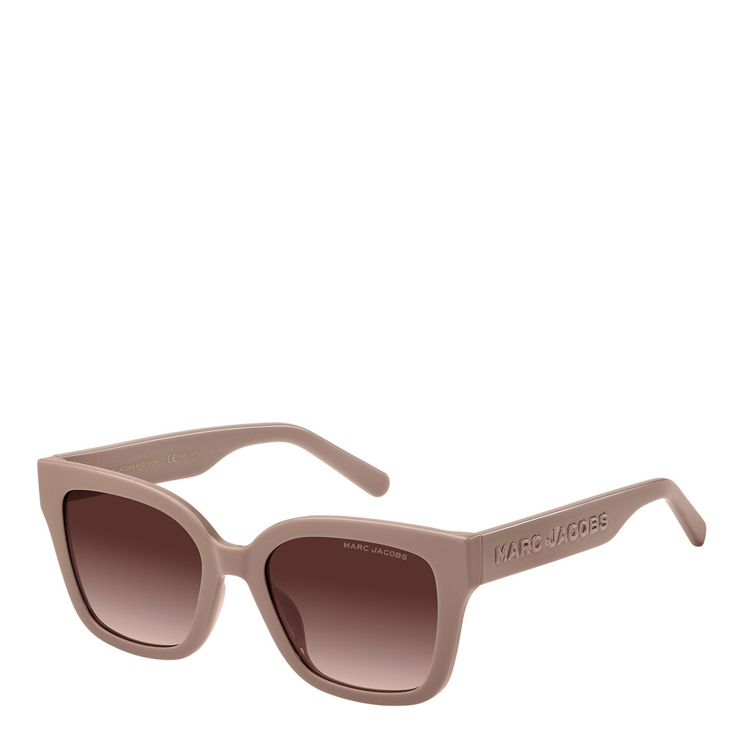 Beige Rectangular Sunglasses 53mm