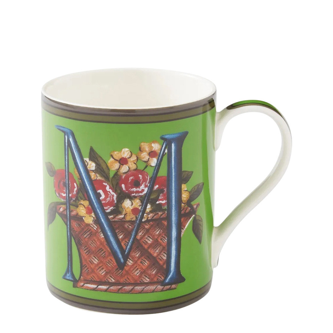 Kit Kemp Alphabet Mug - M