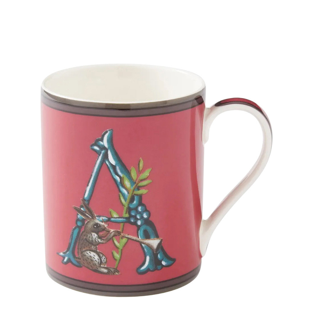 Kit Kemp Alphabet Mug - A