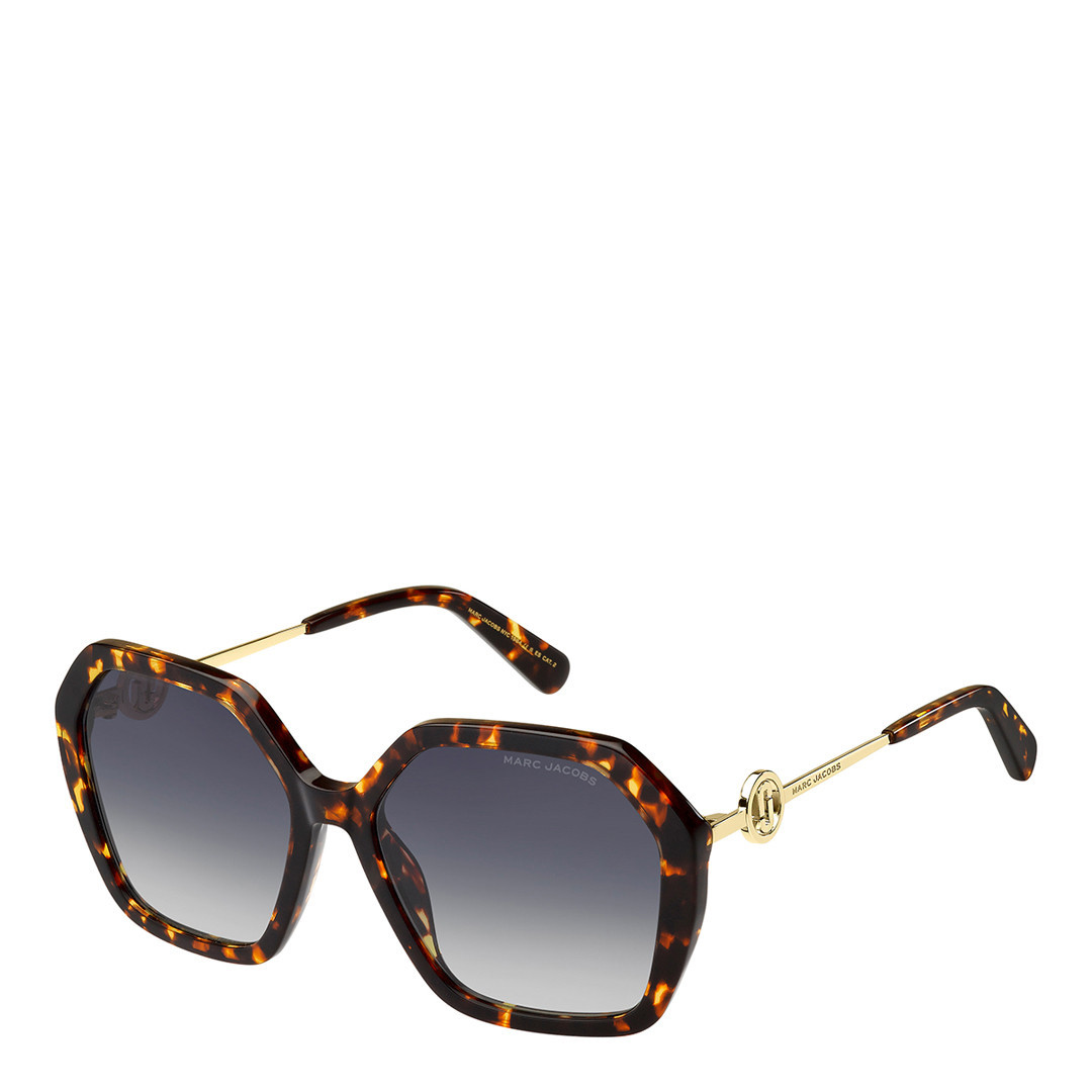 Havana Square Sunglasses 57mm