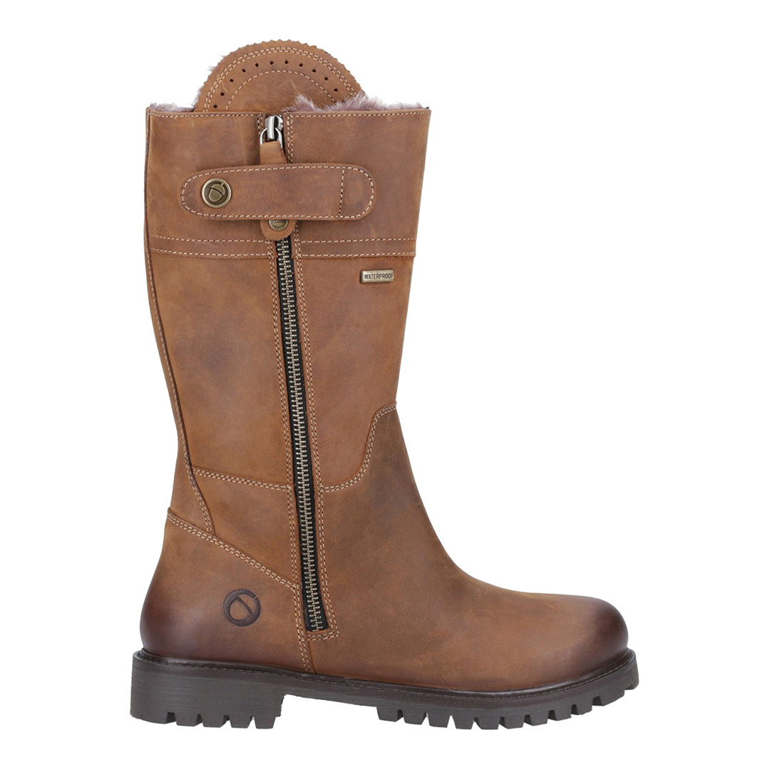 Women TAN Bushcombe Long Boot