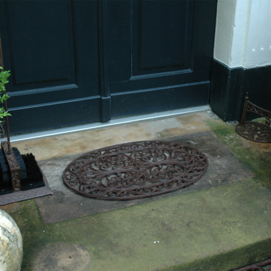 Oval Rubber Doormat