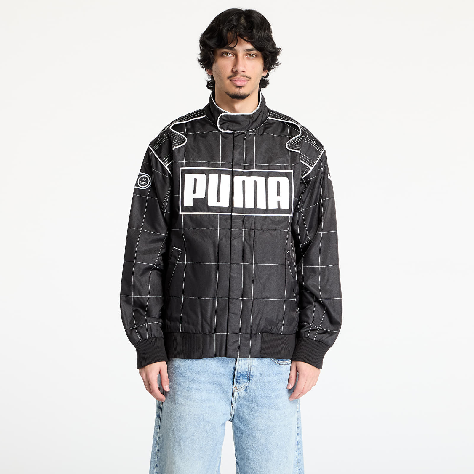 Windbreaker Puma Archive Seasonal Relaxed Racer Jacket PUMA Black M