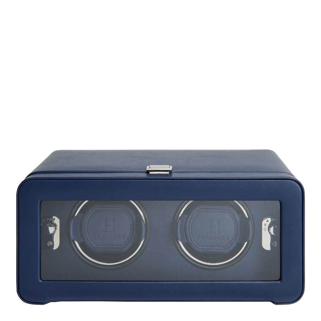 Black/Grey Windsor Heritage Double Watch Winder