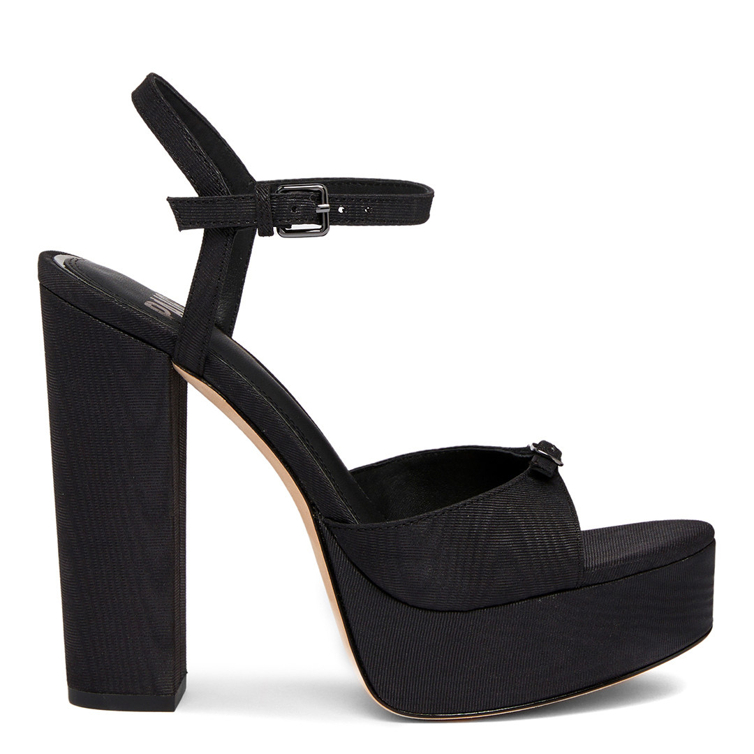 Blacl Chase Platform Heel