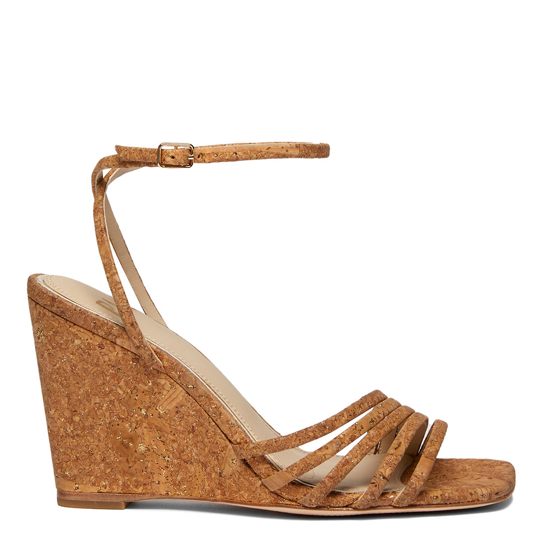 Camel Cork Shelby Wedge