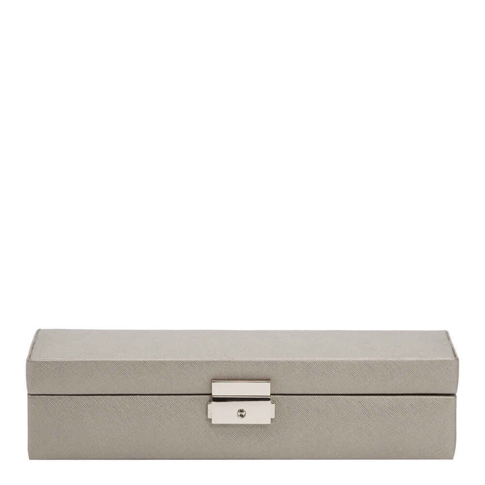 Pewter Saffiano Heritage Safe Deposit Box