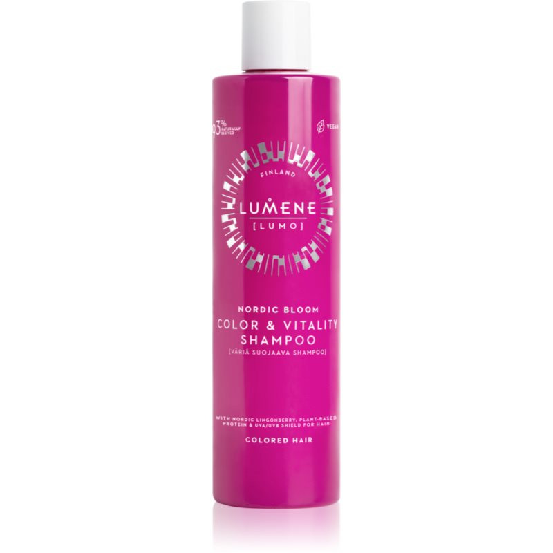 Lumene Nordic Bloom [LUMO] Color & Vitality shampoo for colour-treated hair with UV filter 300 ml