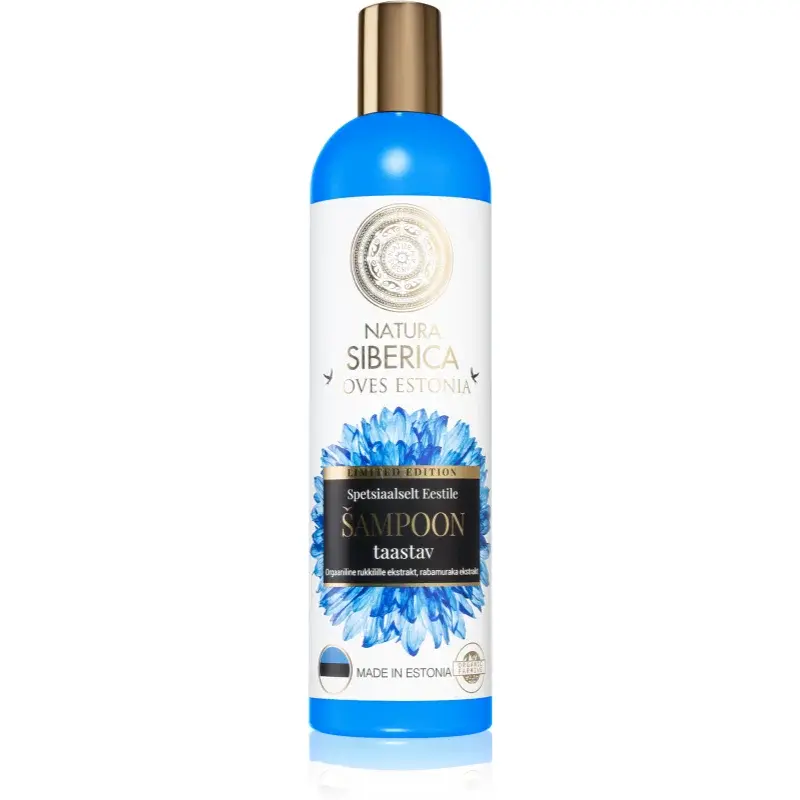 Natura Siberica Loves Estonia restoring shampoo for damaged hair 400 ml