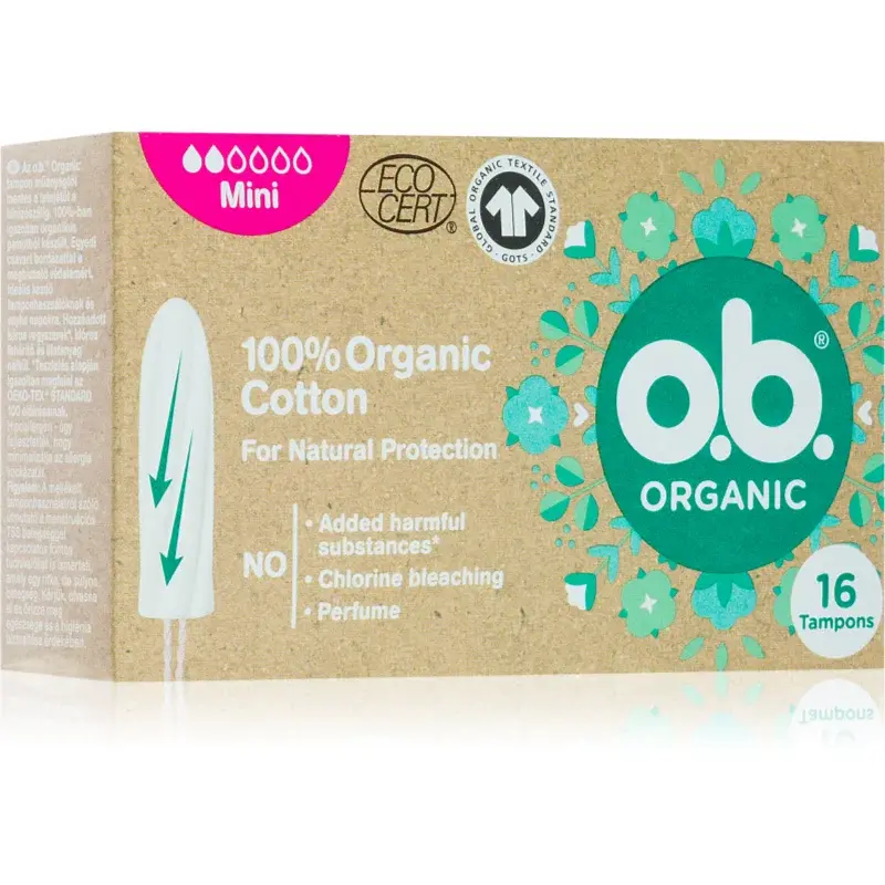 o.b. Organic Mini tampons 16 pc