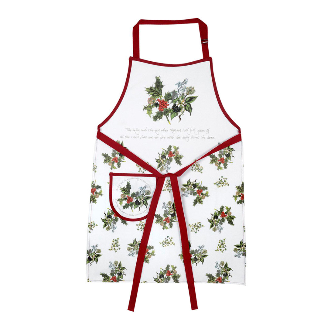 The Holly The Ivy Cotton Apron