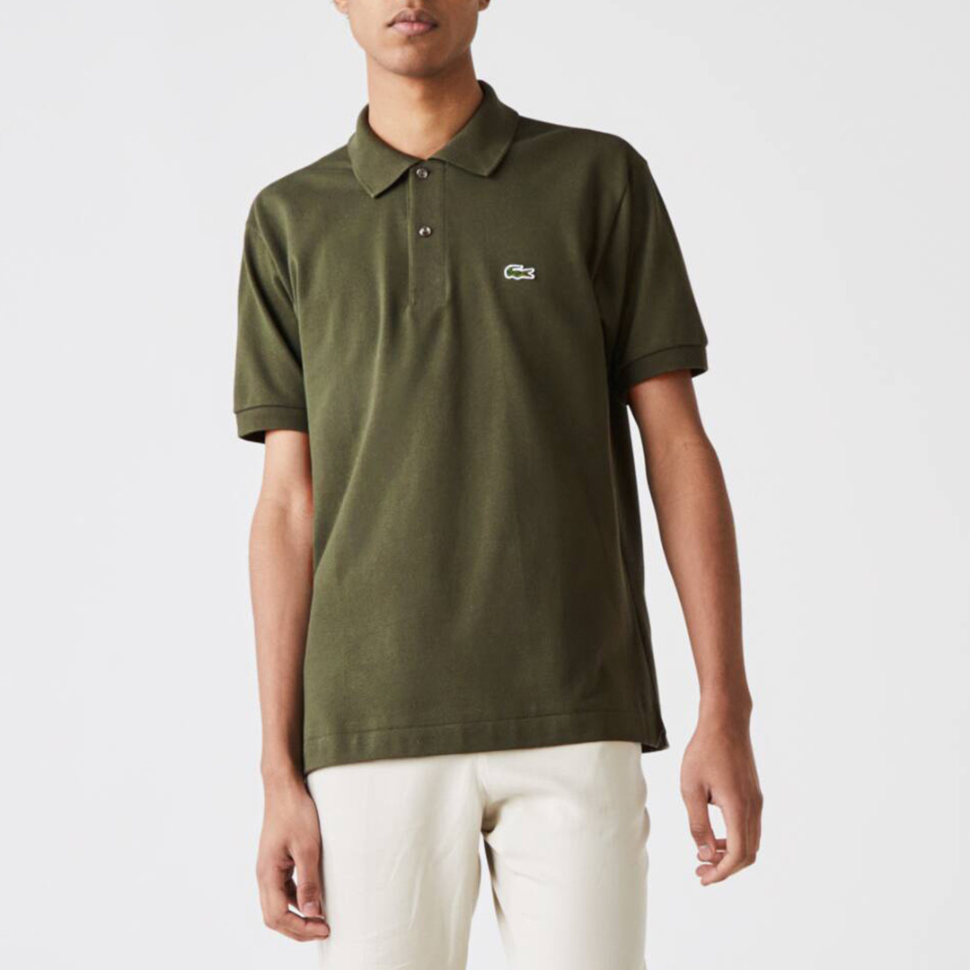 Dark Green Short Sleeve Polo Shirt