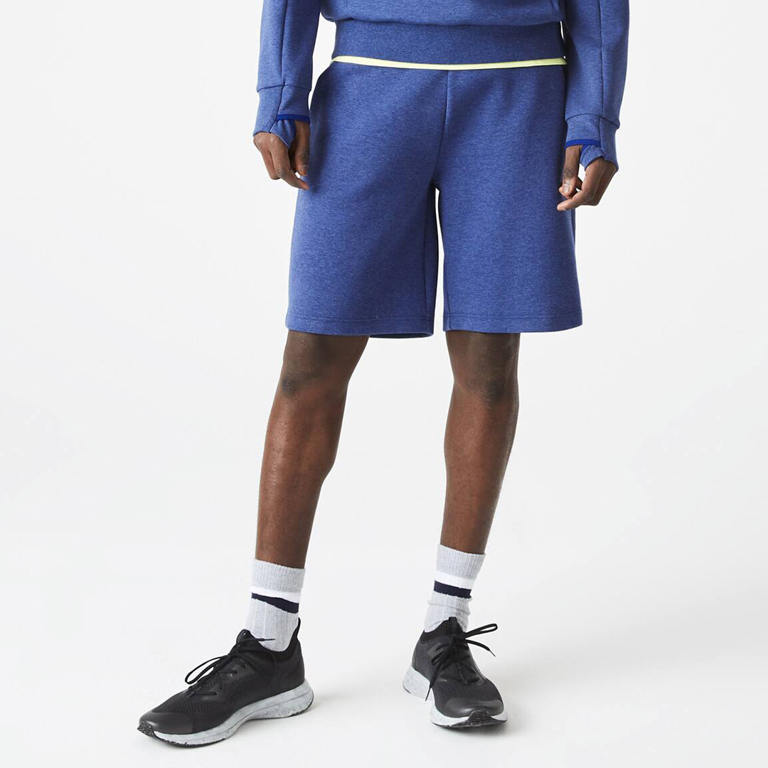 Blue Elasticated Jogger Shorts