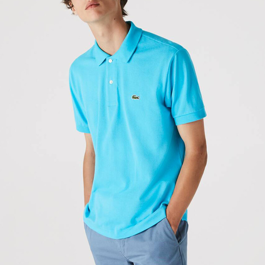 Blue Short Sleeve Polo Shirt