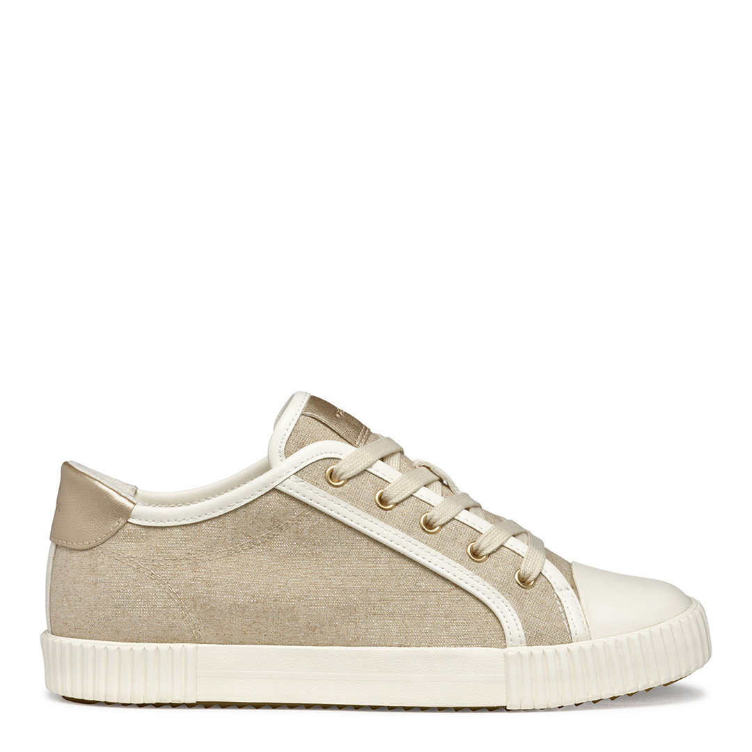 Women's Taupe/White Biomee Trainer