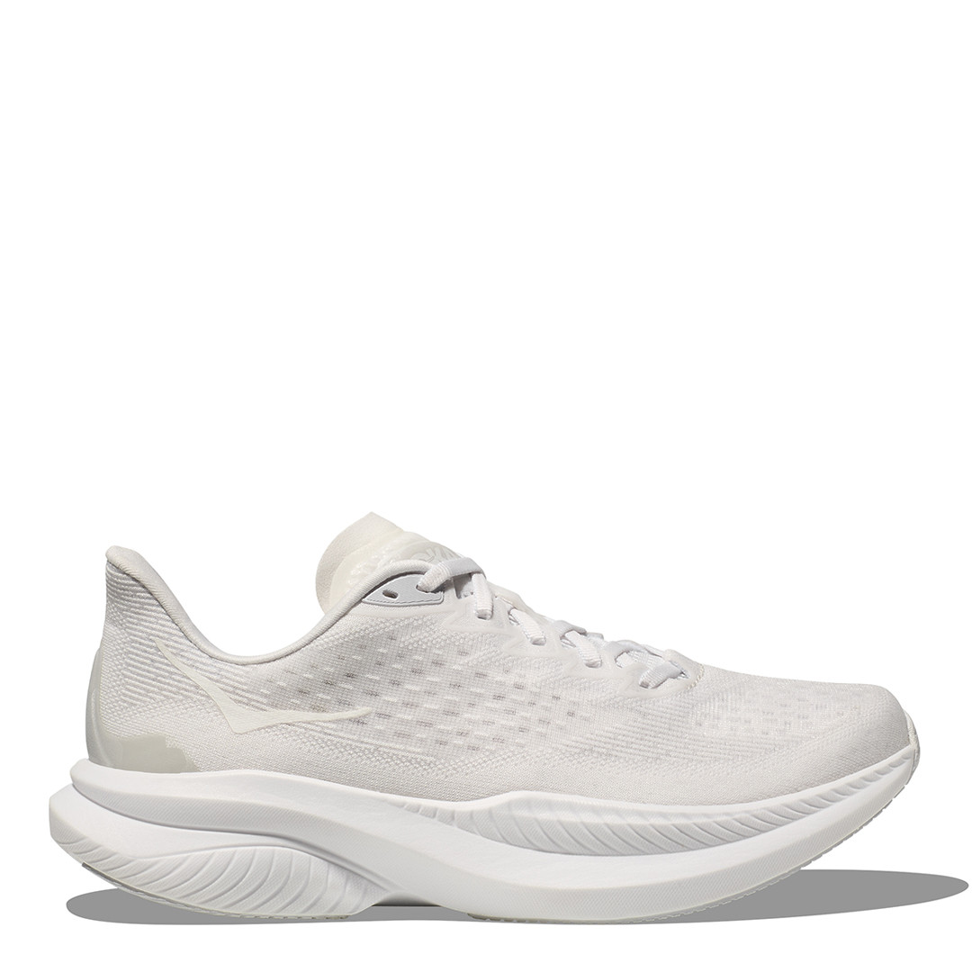 Women's White Mach 6 Road Running Trainers