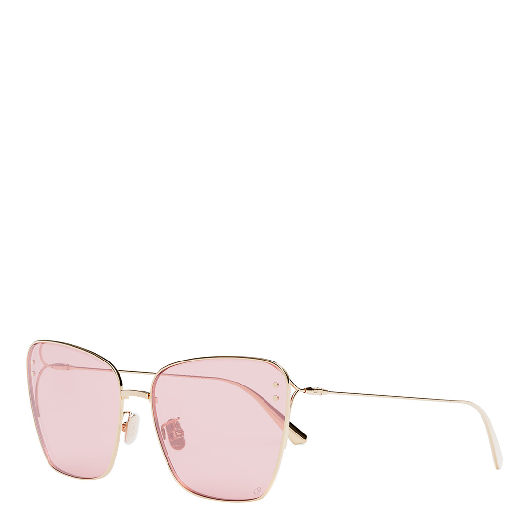 Gold Pink Womens′s Dior Sunglasses 63mm